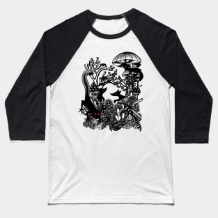 Forbidden Forest 3 Baseball T-Shirt